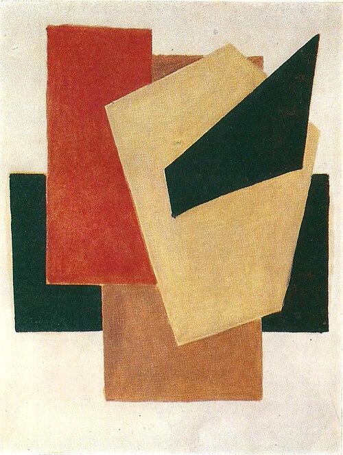 Composition, 1916, Nadezhda Udaltsova