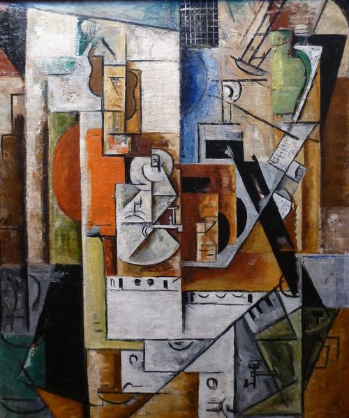 Kitchen, 1915, Nadeschda Oudaltsova