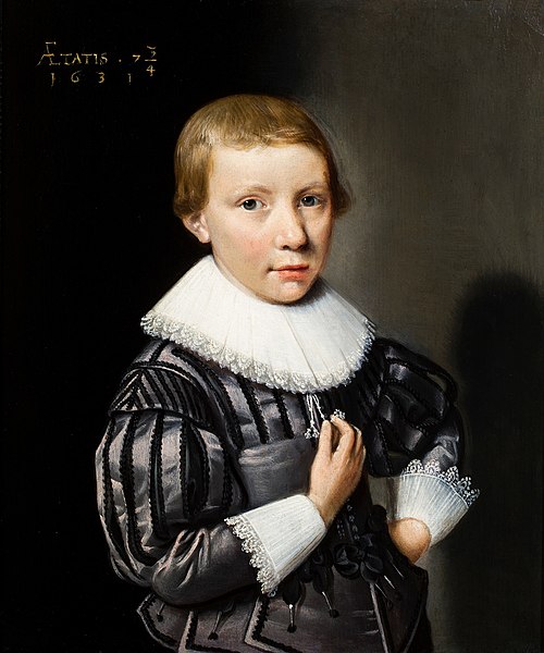 Portrait of a Boy aged 7 3/4, 1631, Adam de Colone
