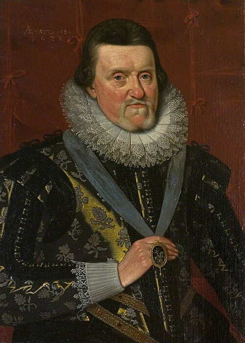 James VI & I (1566–1625), 1623, Adam de Colone