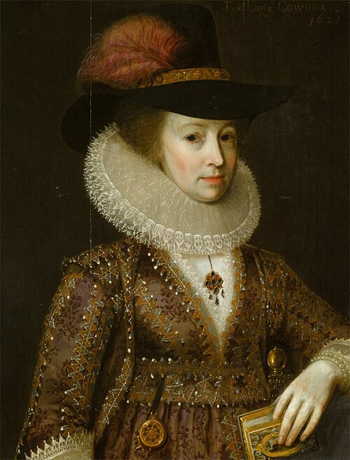 Porträt der Lady Cowdray, 1621, Adam de Colone