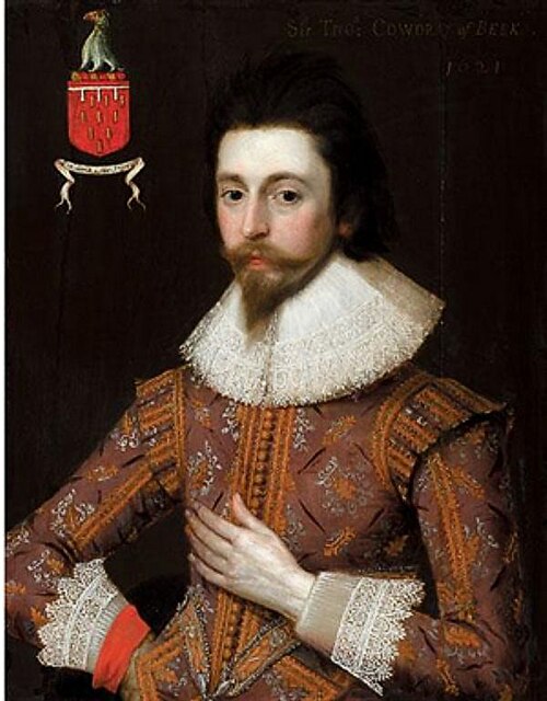 Porträt des Sir Thomas Cowdray, 1621, Adam de Colone