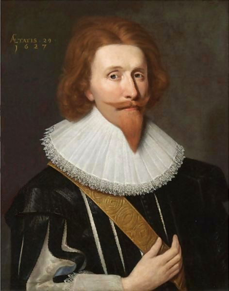 Portrait Of A Gentleman, 1627, Adam de Colone