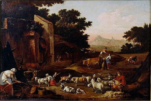 Sheep-shearing, , Adam de Colone