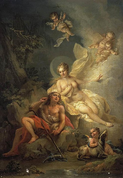 Diana and Endymion, 1765, Stefano Torelli