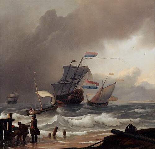 The Coming Squall, , Ludolf Bakhuizen