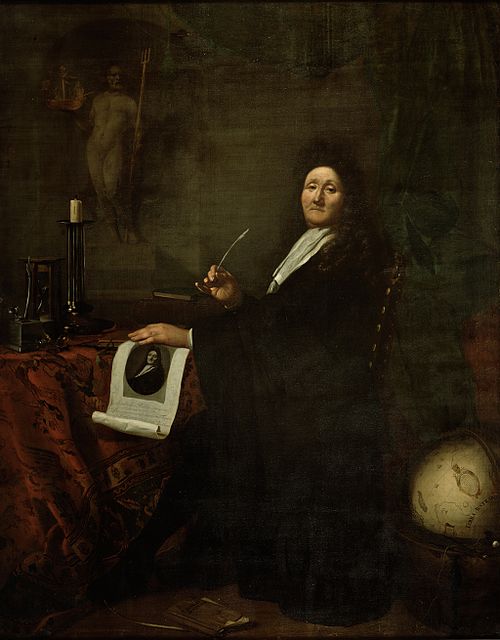 Autoportrait, 1699, Ludolf Bakhuizen