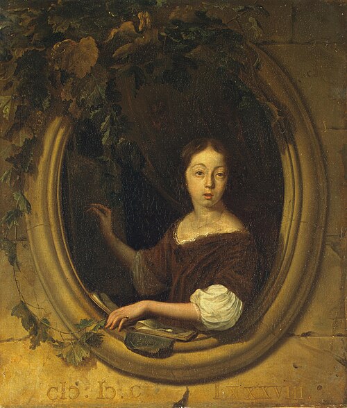 Portrait of an Artist, 1688, Ludolf Bakhuizen