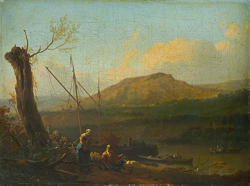 Flußlandschaft, , Ludolf Bakhuizen