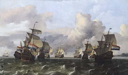 Dutch Fleet of the West India Company, 1675, Ludolf Bakhuizen