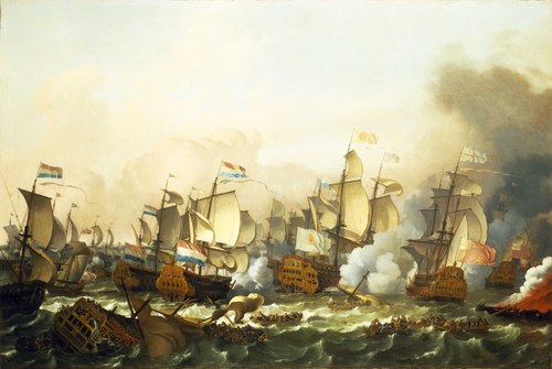 The Battle of Barfleur, 19 May 1692, 1693, Ludolf Bakhuizen