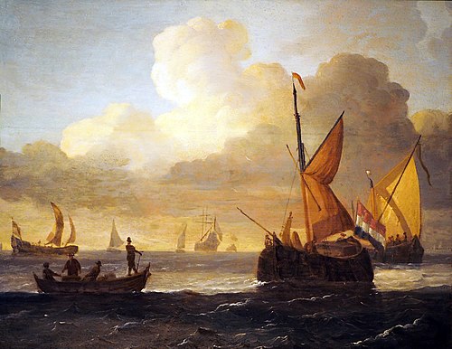 Ships on the Sea, , Ludolf Bakhuizen