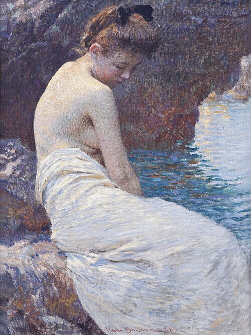 By the Sea, 1908, Vlaho Bukovac