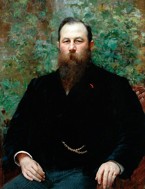 Samson Fox, 1890, Vlaho Bukovac