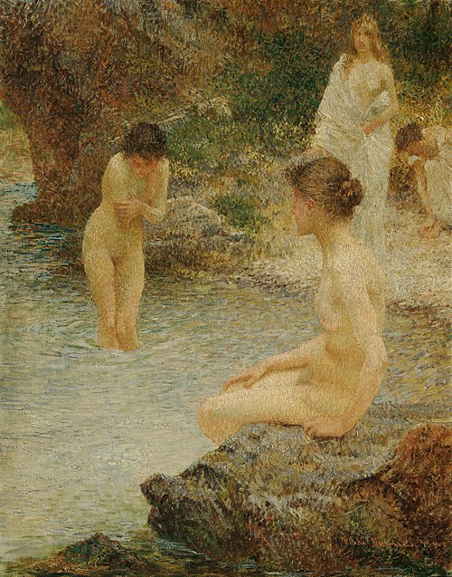 Hochsommer, 1903, Vlaho Bukovac