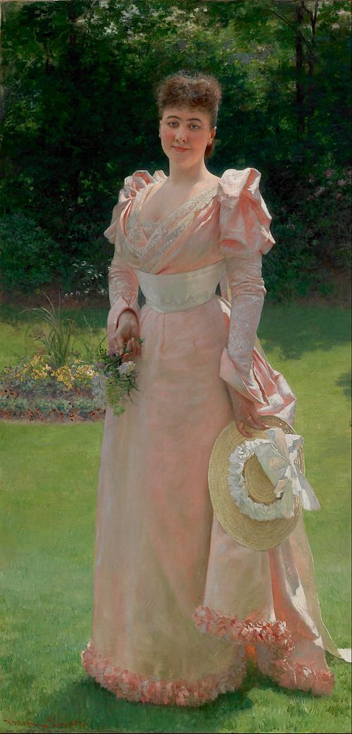 Mrs Richard Le Doux, 1892, Vlaho Bukovac
