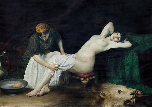 La Grande Iza, 1882, Vlaho Bukovac