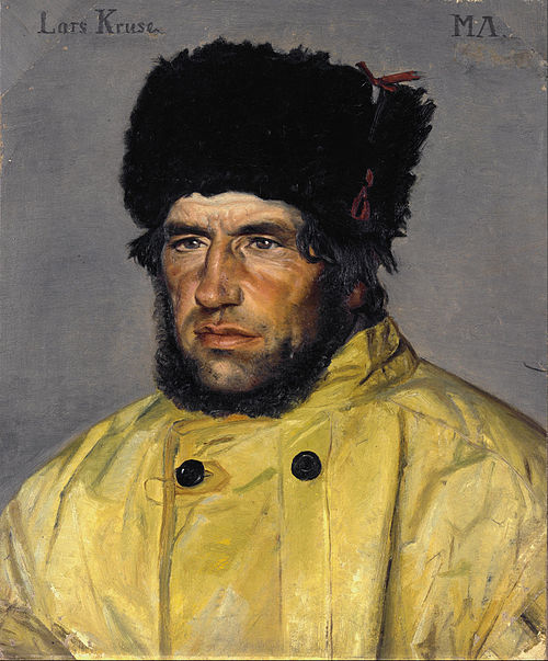 Chief lifeboatman Lars Kruse, 1882, Michael Peter Ancher