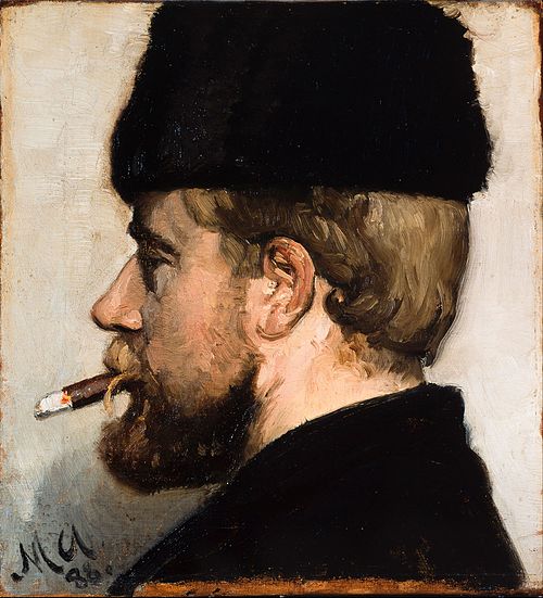 Jens Vige, 1888, Michael Peter Ancher