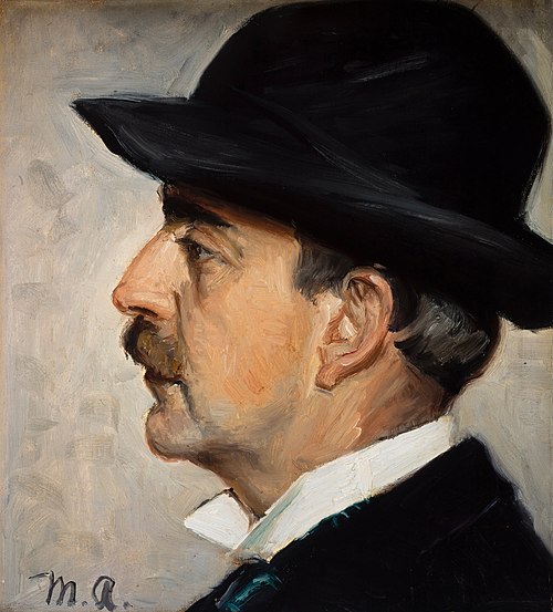 Johannes Wilhjelm, 1890, Michael Peter Ancher