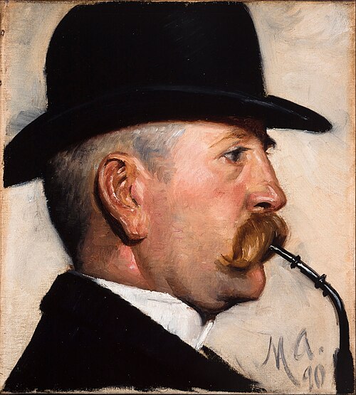 Michael Therkildsen, 1890, Michael Peter Ancher