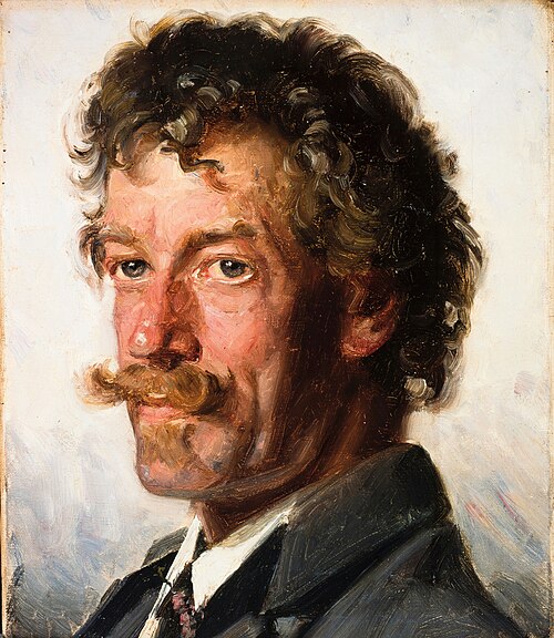 Anton Svendsen, 1890, Michael Peter Ancher