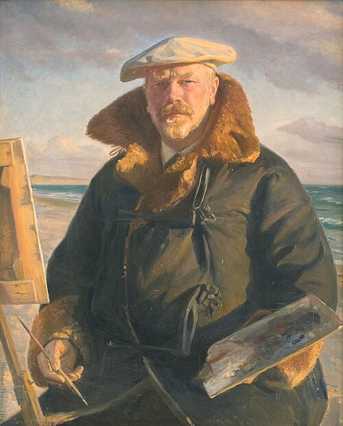 Autoportrait, 1902, Michael Peter Ancher