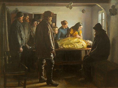 Le Pêcheur noyé, 1896, Michael Peter Ancher
