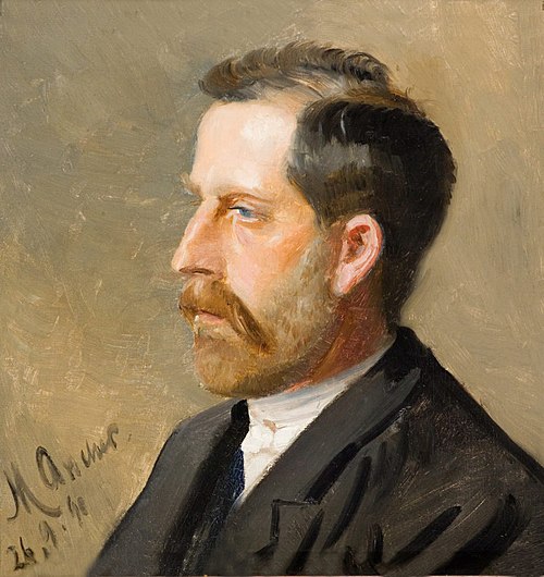Oscar Boeck, 1890, Michael Peter Ancher