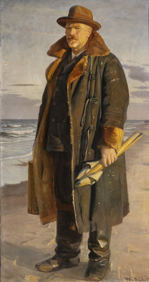 Selfportrait, 1903, Michael Peter Ancher