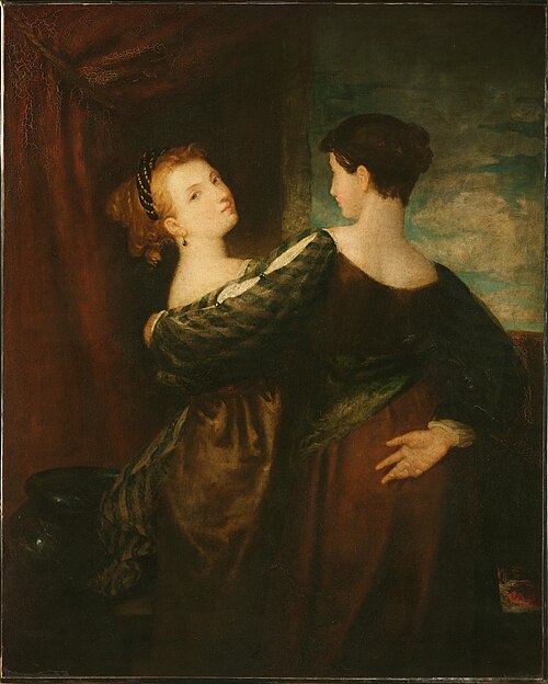 The Sisters, 1816, Washington Allston