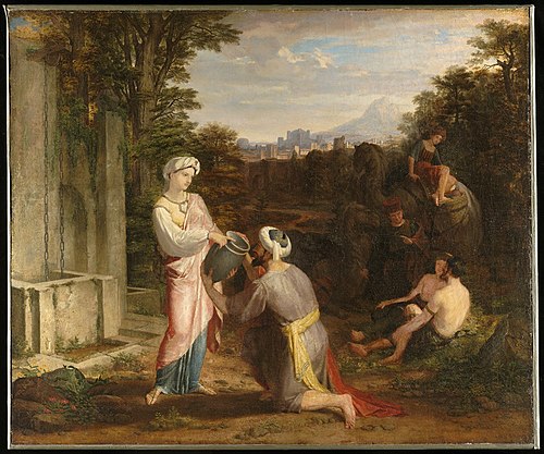 Rebecca at the Well, 1816, Washington Allston