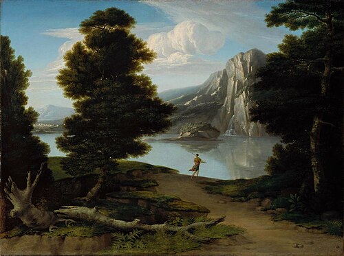 Landscape with a Lake, 1804, Washington Allston