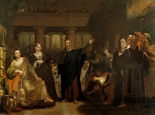 Belshazzar's Feast, 1817, Washington Allston