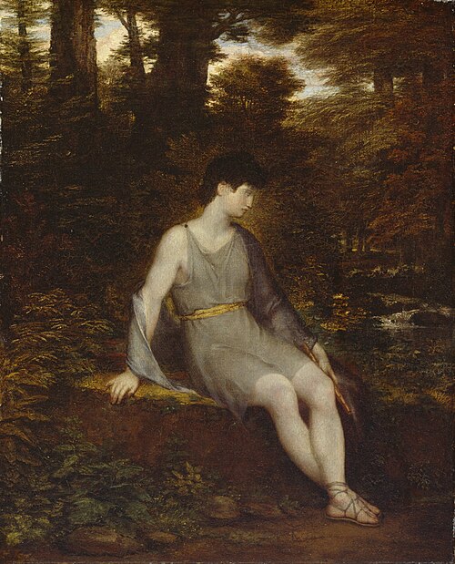 Italian Shepherd Boy, 1819, Washington Allston