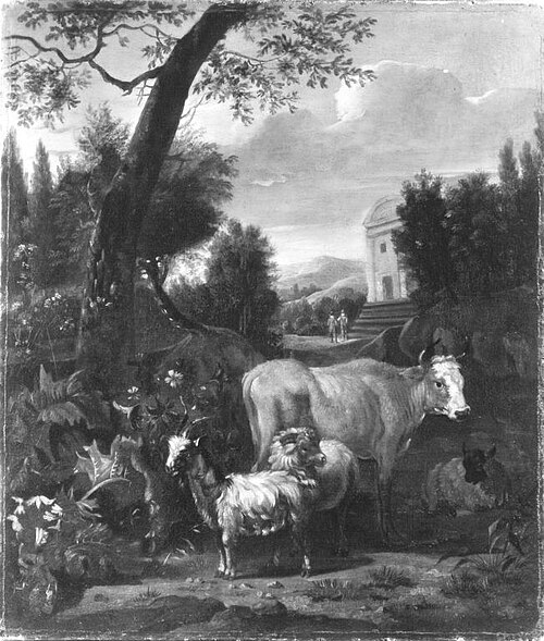 Viehstück, 1690, Adriaen Oudendijck