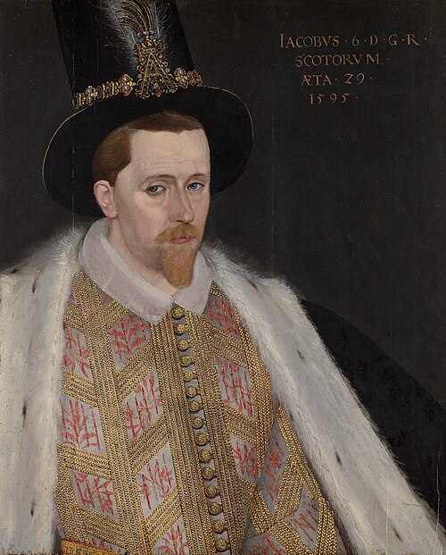 James VI, King of Scotland, 1595, Adrian Vanson