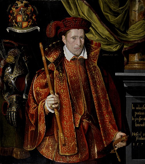 George, 5th Lord Seton (about 1531 - 1585), aged 27, 1570, Adrian Vanson