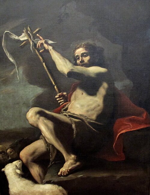 Saint John the Baptist, , Mattia Preti