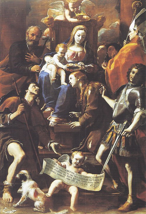 The Madonna of Constantinople, 1656, Mattia Preti