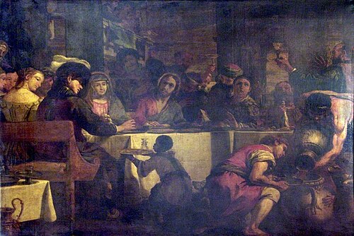The Marriage at Cana, , Mattia Preti