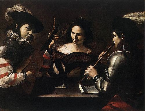 The Concert, 1630, Mattia Preti