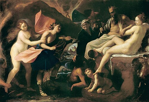 Orfeo nell’ade, 1637, Mattia Preti