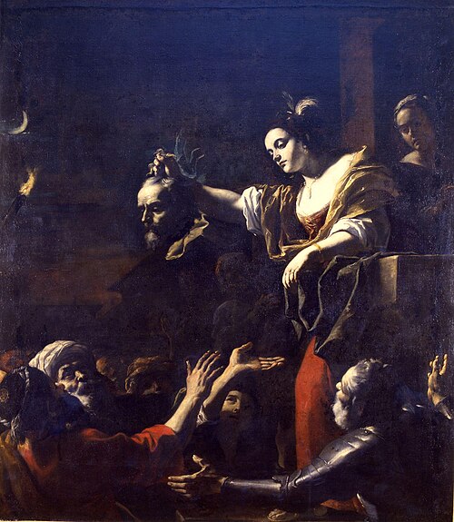 Judith présentant la tête d'Holopherne, , Mattia Preti