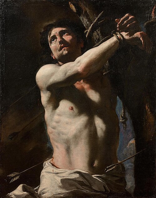 Saint Sébastien, 1650, Mattia Preti