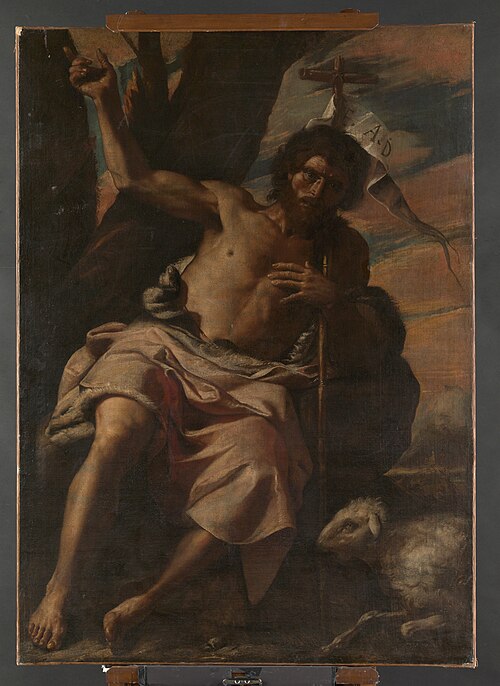 Saint John the Baptist Preaching, 1650, Mattia Preti
