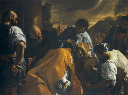 The Martyrdom of Saint Gennaro, 1685, Mattia Preti