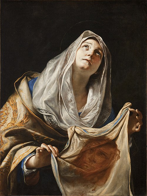 Sainte Véronique tenant son voile, 1657, Mattia Preti