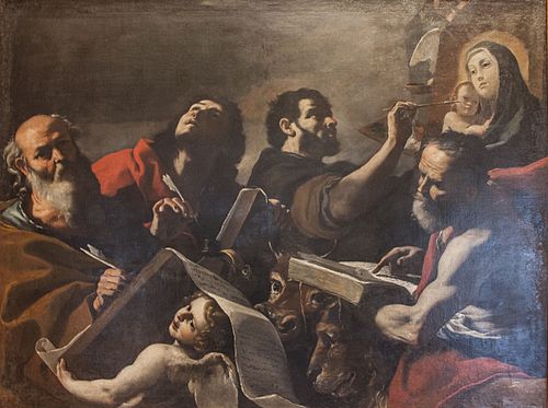 The Four Evangelists, 1650, Mattia Preti
