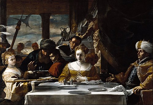 Feast of Herod, 1658, Mattia Preti